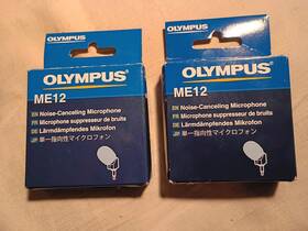 Olympus Me12 Me 12 Noise Cancelling Microphones X 2