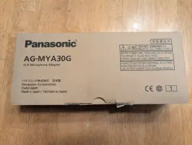 Dvc30 Panasonic A30g Ag-my Xlr Microphone Adapter For - Open Box Dvc30 Panasonic A30g Ag-my Xlr Microphone Adapter For - Open Box