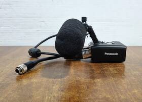 Panasonic Ag-mya30g Microphone Adapter And Ag-mc200 Shotgun