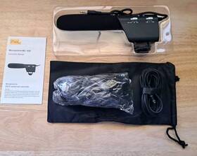Pixel Mc650 Camera Microphone Kit Directional Shotgun Video Mic For Dslr. #y70