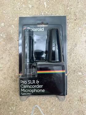 Polaroid 690152781256 Professional Grade Digital Slr And Camcorder Microphone - Dslr Mic