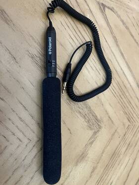 Polaroid Plmicpro18 Shotgun Microphone