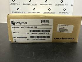 Polycom 4038703 Ip Ceiling Microphone Pn 2215-85360-001