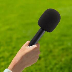 Pomya Pomyaa4978e5rct Interview Microphone Adapter Handle For Mic 1 And 2 Rode Ii #411