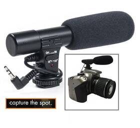 Pro Microphone Mic-x-p44 Mini Condenser For Nikon Z9 Z 9 Z8 8 Zf F Zfc Fc Z30 30