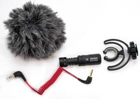 Rode 025429 R De Videomicro On-camera Mic With Shock Mount And Furry Windshield Dslr/gopro