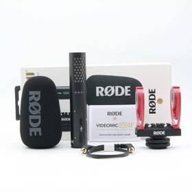 Rode 061024cj268 Open Box Excellent Videomic Go Ii Ultracompact Analog/usb Camera-mo