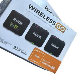 Rode 698813016587 Wireless Go Gen 3 Drahtloses 2-kanal Mikrofon-funksystem Orange