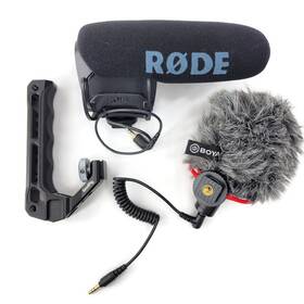 Rode Cr0273884 Videomic Pro Shotgun Condenser Boya By-mm1 Microphones Smallrig Top Handle