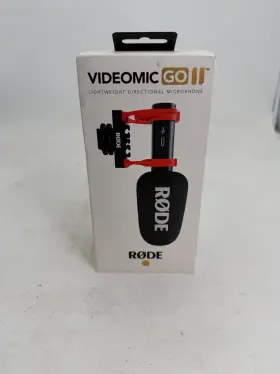 Ha0169310 Rode Videomic Go Ii Lightweight Directional Microphone Black