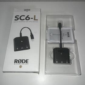 Rode Sc6-l Dual Trrs Input Lightning Mobile Interface For Apple Ios Device