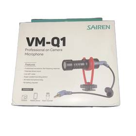 Sairen Vm-q1 On-camera Pro Video Microphone For Smartphone Camera Vlogging