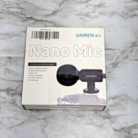 Sairen X002lp4g0x Nano Mic Vlog Microphone Super Cardioid