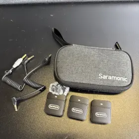 100px Saramonic Blink Wireless Microphone System Clip On 3 With Case