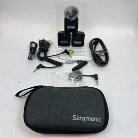100tx Saramonic Blink 20 Hz - 16 Khz B2 Wireless Lavalier Microphone X3