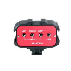 Saramonic 685248988145 Sr-ax100 2 Channel 3.5mm Audio Adapter Red/black