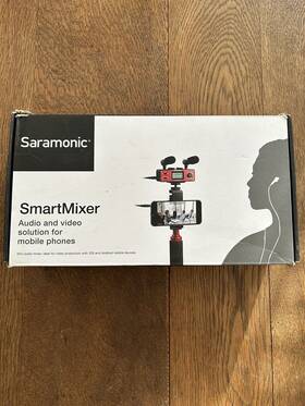 Saramonic 897040884846 Smartmixer For Smartphone Recording Microphone Rig