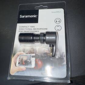 Saramonic 897040888332 Smartmic Compact Trrs Directional Microphone For Smartphones