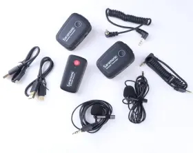 Saramonic 971008024524 2-person Wireless Clip-on Mic And Receiver System