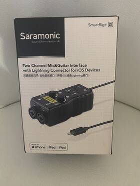 Saramonic 971008026610 Smartrig Di Professional 2-channel Audio Interface For Iphone And Ipad