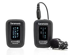 Saramonic 971008028577 Blink 500 Pro Rx Advanced 2.4ghz Camera-mountable Micro Dual-receiver With Tr