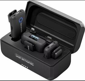 Saramonic Blin500b2 Wireless 2 Person Lavalier Microphone System Iphone Andriod