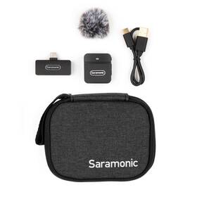 Saramonic Blink100b5 Blink 100 B5 Ultra-portable Clip-on Wireless Mic System With Usb-c Receiver For