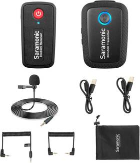 Saramonic Blink500 B1 Blink 500 Wireless Lavalier Microphone For Dslr Phone Clip-on Mic