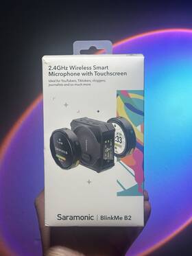 Saramonic Blinkmeb2 Blinkme B2 Touchscreen Smart Wireless Microphone System 249 On Amazon