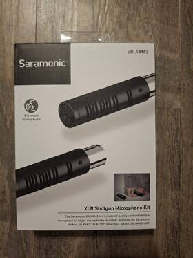 Saramonic Sr-axm3 Xlr Shotgun Microphone Kit