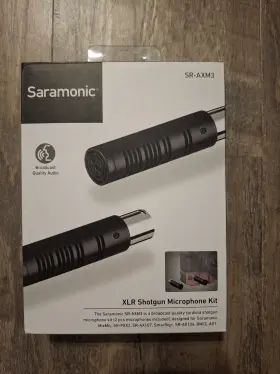 Sr-axm3 Saramonic Xlr Shotgun Microphone Kit