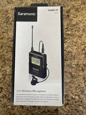 Saramonic Tx10 96 Channel Bodypack Transmitter Unit
