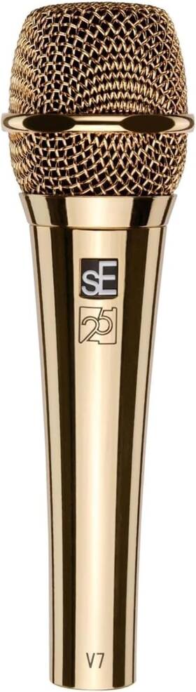 Se Electronics G-25ae V7 Dynamic Microphone For Speech And Studio Recording - Gold