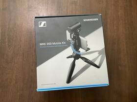 Sennheiser 509256 Pro Audio Mke 200 Condenser Microphone For Cameras And Mobile Devices