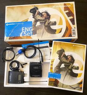 Sennheiser Fpmn2ldg5g Ew112-p G3 Wireless Lavalier Mic System-freq. 516-558 Mhz- Gentle Use