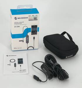 Sevenoak By-dm1 Mfi Lightning Connected Lavalier Microphone For Iphone Lav Mic