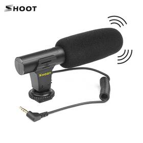 Shoot Elv1504221248204mg Xt-451 Stereo Microphone Mic For Canon Dv Dslr U2t9