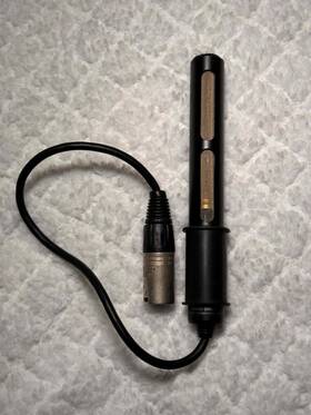 Sony 1-542-296 On-camera Short Shotgun Mic Xlr 3-pin Condenser No Windscreen