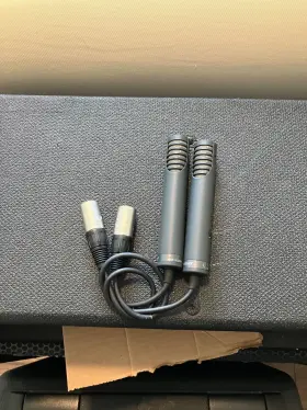 1-542-823-14 Sony Stereo Broadcast Mic Pair For Professional Camcorders 1-542-823-14 Sony Stereo Broadcast Mic Pair For Professional Camcorders