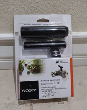 Sony Ecm-gz1m Gunzoom Microphone For Multi Interface Shoe Brand New Sealed