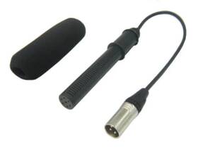 Sony Ecm-nv1 Genuine Condenser Shotgun Microphone Xlr Xm1 With Wind Screen Foam