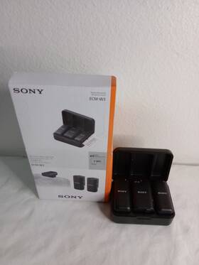 Sony Ecmw3 Ecm-w3 Dual-channel Wireless Microphone