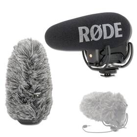 Streameye 345629733138 Rode Videomic Pro Camera-mount Shotgun Microphone With Deadcat Vmp Fur