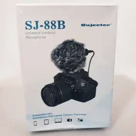Sj-88b Sujeetec Wind Muff Universal Cardioid Microphone For Smartphones Camera Sj-88b Sujeetec Wind Muff Universal Cardioid Microphone For Smartphones Camera