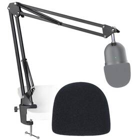 Sunmon 792332319850 Seiren Mini Boom Arm Mic Stand With Pop Filter Adjustable Suspension Sc