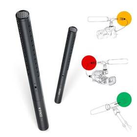Synco 727161228066 Condenser Shotgun Microphone Mic D1 Video Camera Xlr For
