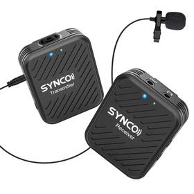 Synco 761882887645 G1 A1 Wireless Lavalier Microphone System Noise Cancellation 150m Transmis