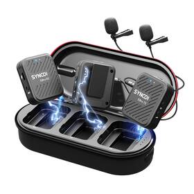 Synco G1a2pro G1 A2 Pro Wireless Lavalier Microphones System For Camera Smartphone Vlog