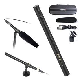 Synco Synd201 Xlr Shotgun Microphone Mic D2 Hyper Cardioid Directional Conden