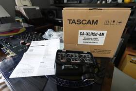 Tascam Ca-xlr2d-an Xlr Microphone Adapter For Mirrorless Cameras